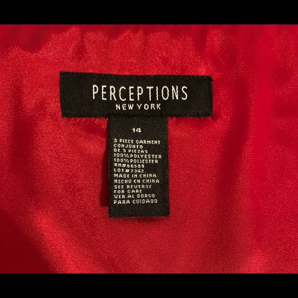 Perceptions New York Red Shell top - Picture 3 of 3